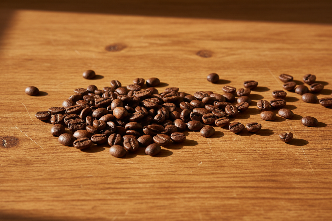 Coffee bean peak freshness