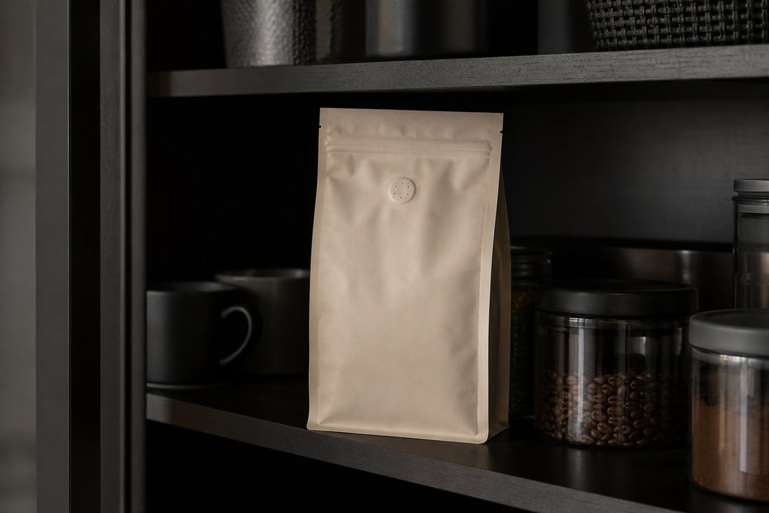 Coffee bean peak freshness