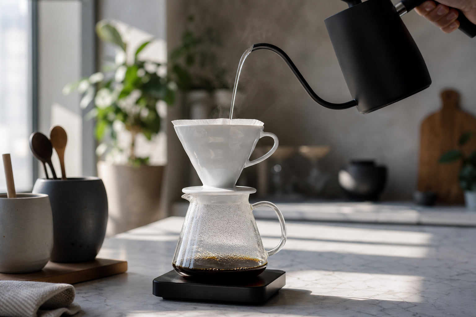 Hario V60 recipes and pouring techniques