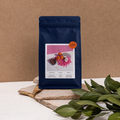 Morgon Coffee Roasters Montero Family Costa Rica Honey espresso coffee bag on kraft backdrop
